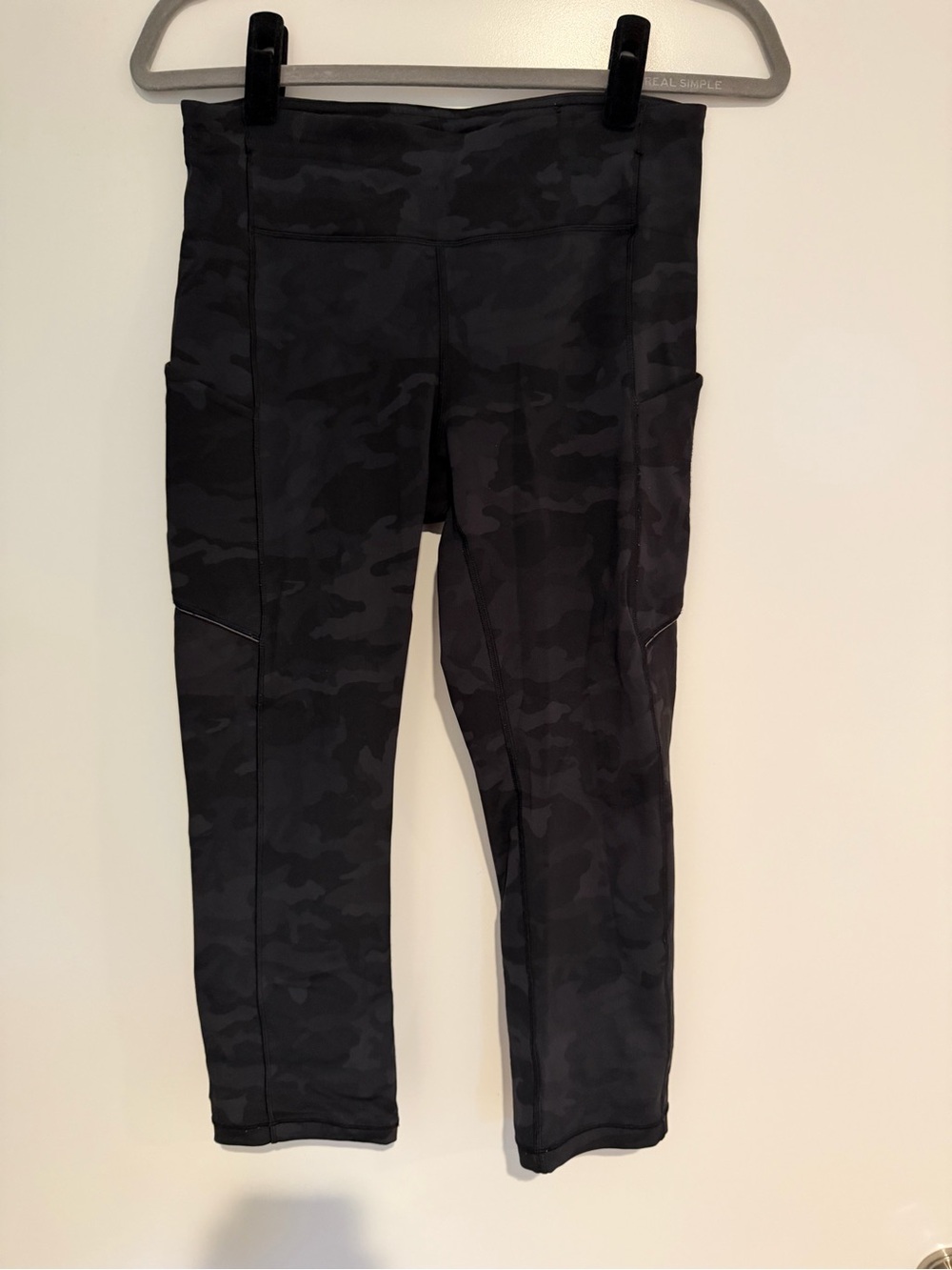 lululemon athletica Black Camo High-Rise Pocket Leggings